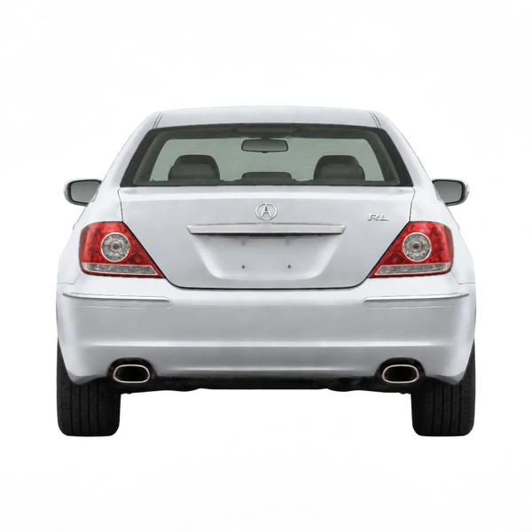 2006 Acura RL in Silber, Ansicht: Heck