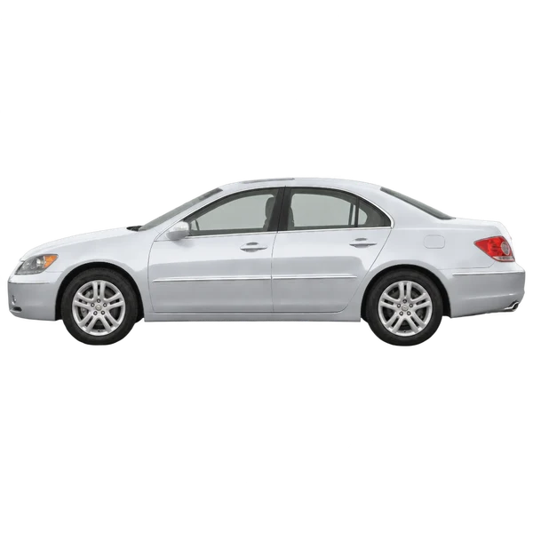 2006 Acura RL in Silber, Ansicht: Seite (nach links gerichtet)