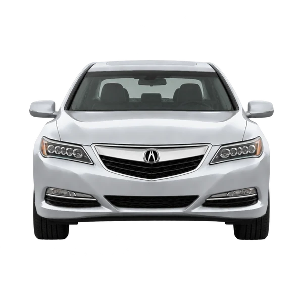 Acura RLX 2017 en plateado, vista frontal