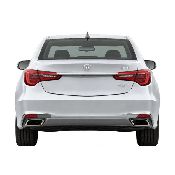2021 Acura RLX in Silber, Ansicht: Heck