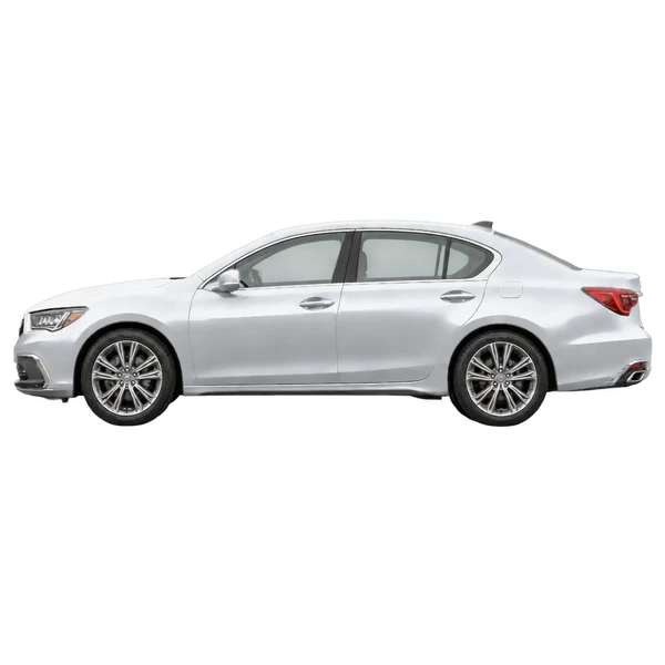 2021 Acura RLX in Silber, Ansicht: Seite (nach links gerichtet)