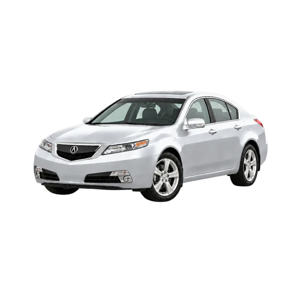 2011 Acura TL in Silber, Ansicht: Dreiviertelansicht vorne (nach links gerichtet)