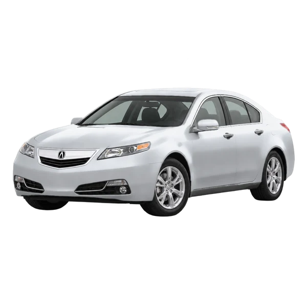 2012 Acura TL in Silber, Ansicht: Dreiviertelansicht vorne (nach links gerichtet)