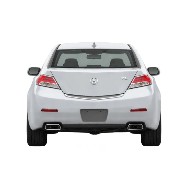 2014 Acura TL in Silber, Ansicht: Heck
