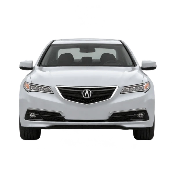 Acura TLX 2017 argent, vue avant