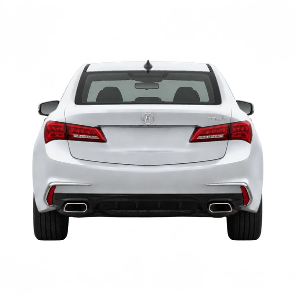 2020 Acura TLX in Silber, Ansicht: Heck