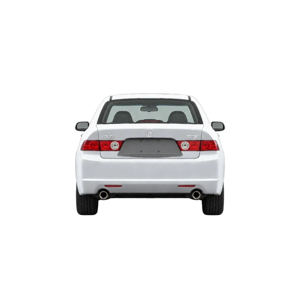 2008 Acura TSX in Silber, Ansicht: Heck
