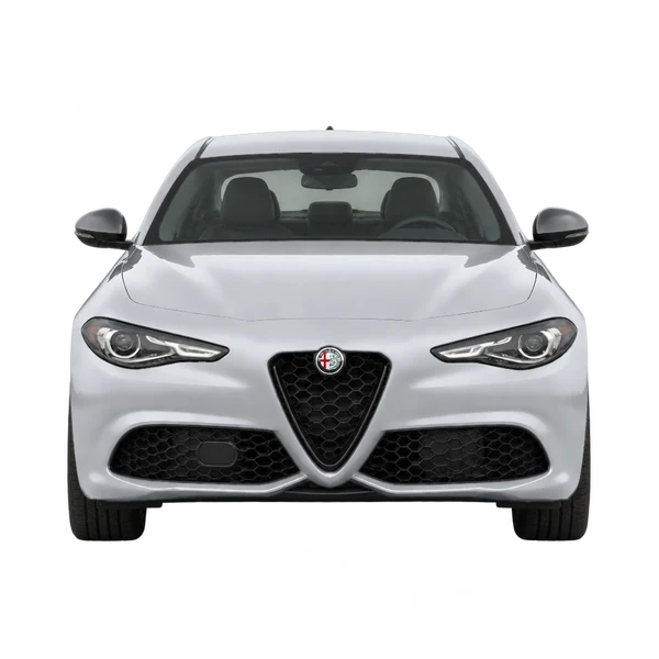 2026 Alfa Romeo Giulia in Silber, Ansicht: Front
