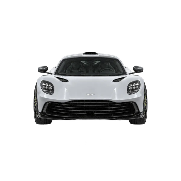 Aston Martin Valhalla 2026 en plateado, vista frontal