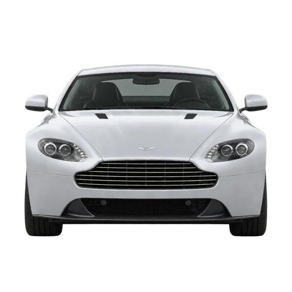 2012 Aston Martin Vantage in Silber, Ansicht: Front