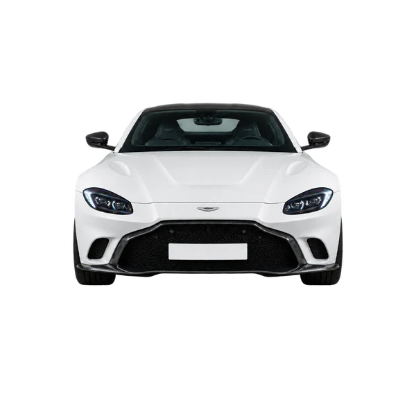 2021 Aston Martin Vantage in weiß, Ansicht: Front
