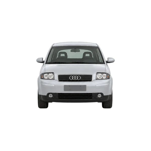 Audi A2 2000 argent, vue avant