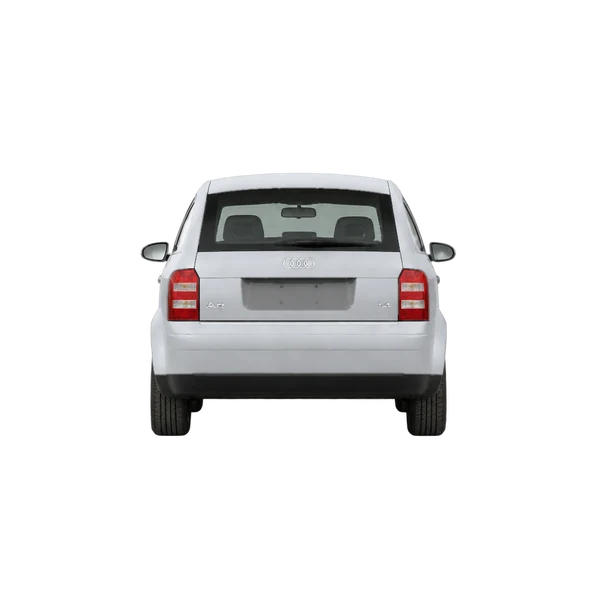 Audi A2 2000 argent, vue arrière