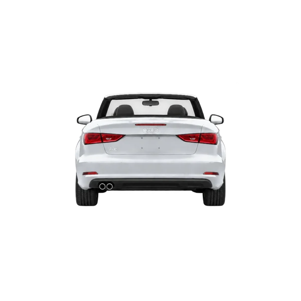 Audi A3 Cabriolet 2014 prata, vista traseira