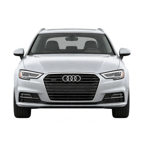 2017 Audi A3 Sportback E-Tron in Silber, Ansicht: Front