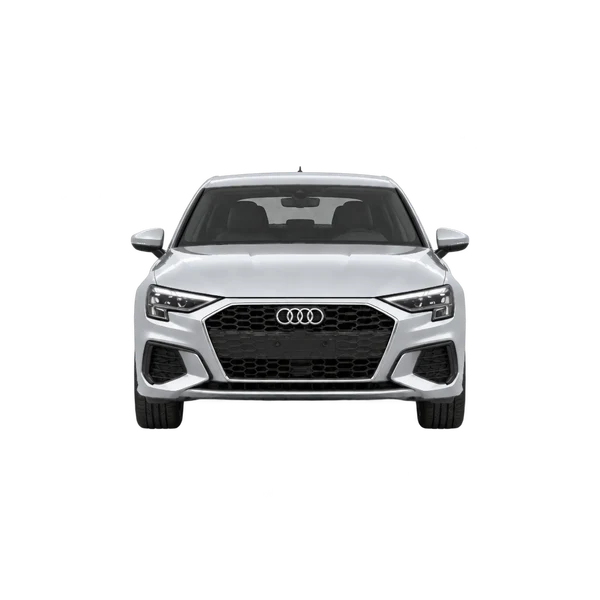 Audi A3 Sportback 2026 en plateado, vista frontal