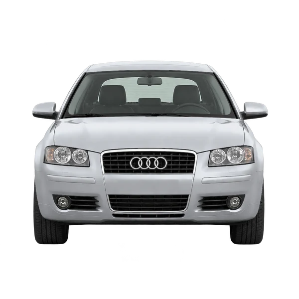 Audi A3 2005 argent, vue avant