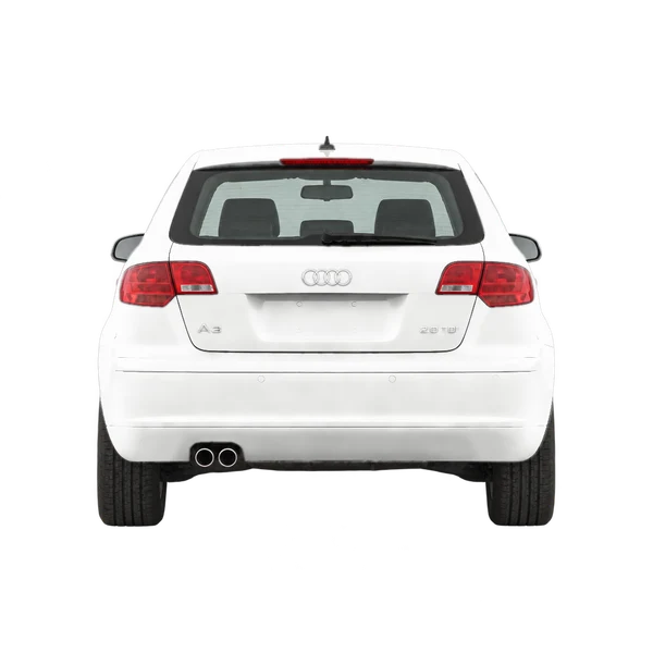 Audi A3 2007 blanc, vue arrière