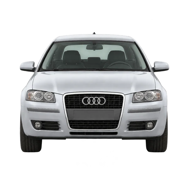 Audi A3 2011 en plateado, vista frontal