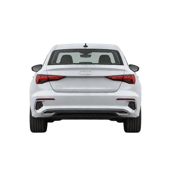 シルバーの2025 Audi A3（リアビュー）
