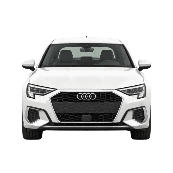 Audi A3 2026 blanc, vue avant