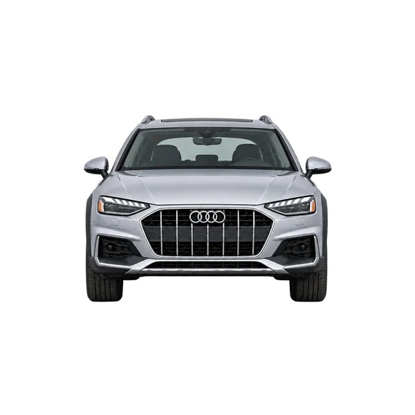 2021 Audi A4 allroad in Silber, Ansicht: Front
