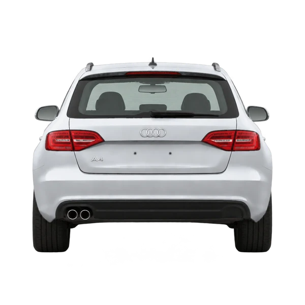 Audi A4 Avant 2013 prata, vista traseira