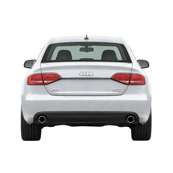 Audi A4 2012 argent, vue arrière
