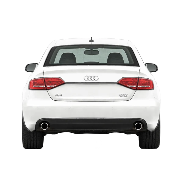 Audi A4 2012 blanc, vue arrière