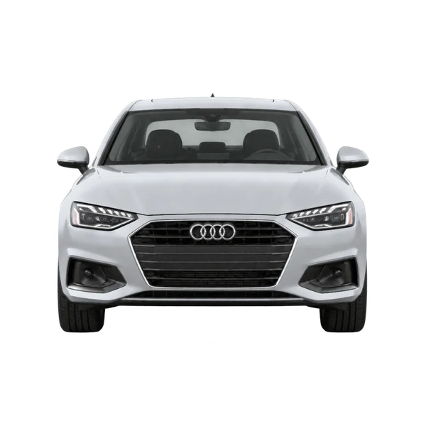 Audi A4 2024 argent, vue avant