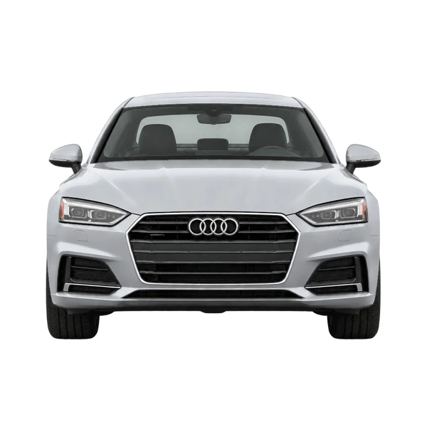 Audi A5 2018 argent, vue avant
