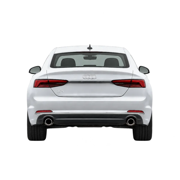 Audi A5 2018 argent, vue arrière