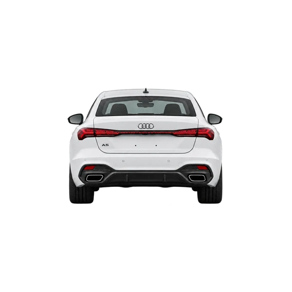 ホワイトの2027 Audi A5(リアビュー)