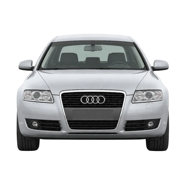 Audi A6 2009 prata, vista frente