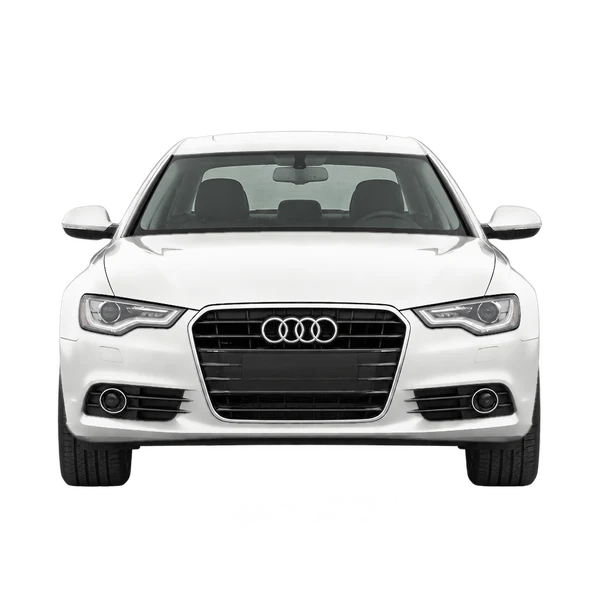 Audi A6 2013 branco, vista frente