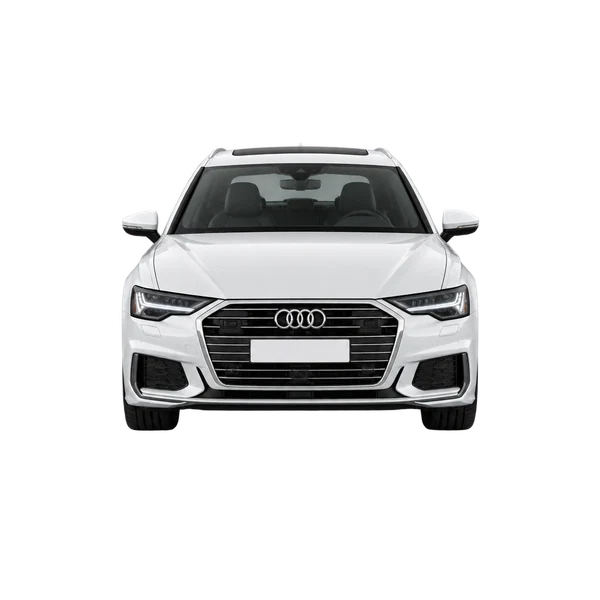 white 2026 Audi A6 front view