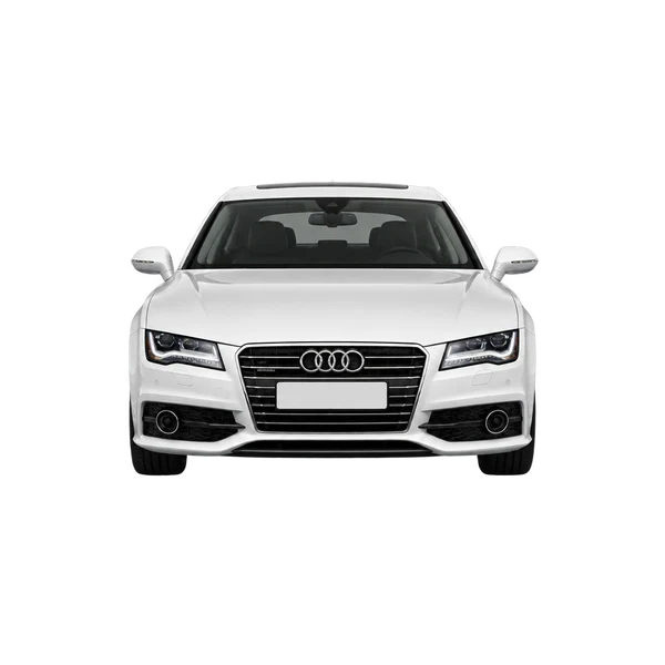 Audi A7 2011 blanc, vue avant
