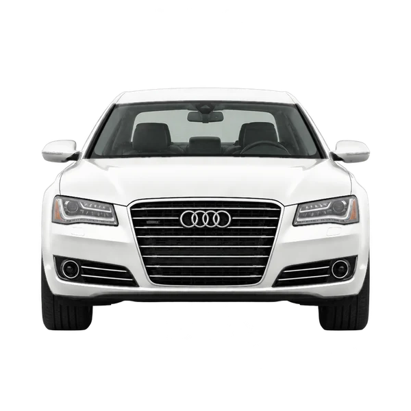 Audi A8 2012 branco, vista frente
