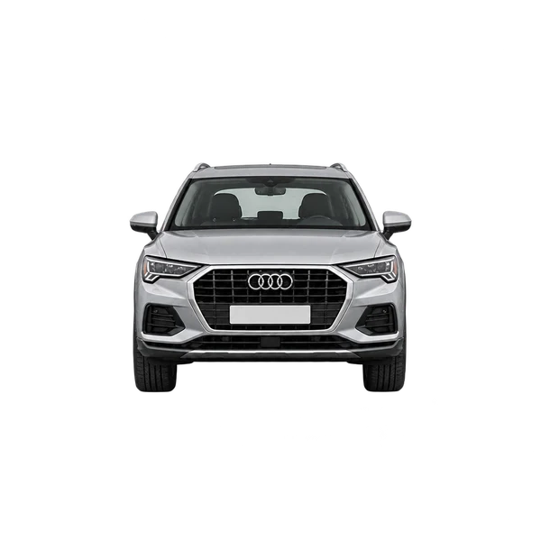 Audi Q3 2020 argent, vue avant
