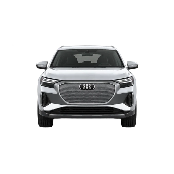 Audi Q4 Sportback E-Tron 2024 argent, vue avant