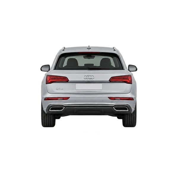Audi Q5 e 2023 argent, vue arrière