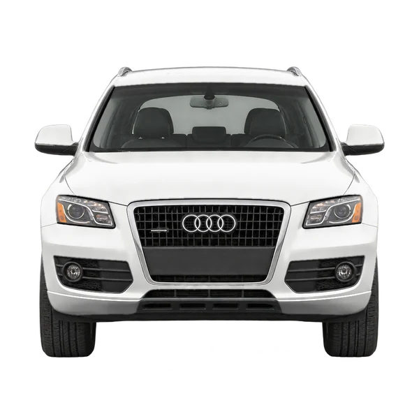 2013 Audi Q5 in weiß, Ansicht: Front
