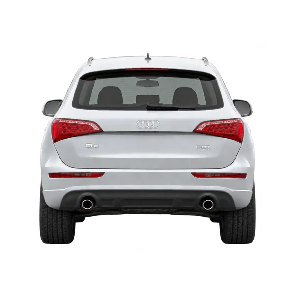 Audi Q5 2014 argent, vue arrière