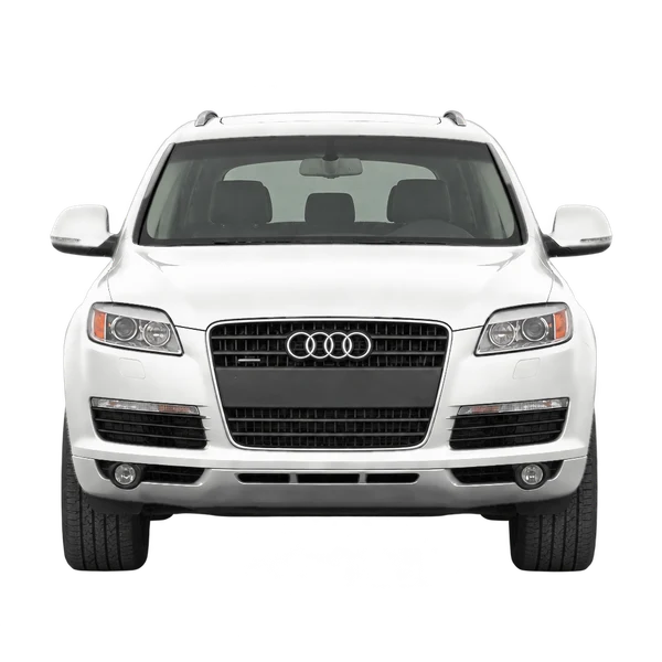 2014 Audi Q7 in weiß, Ansicht: Front