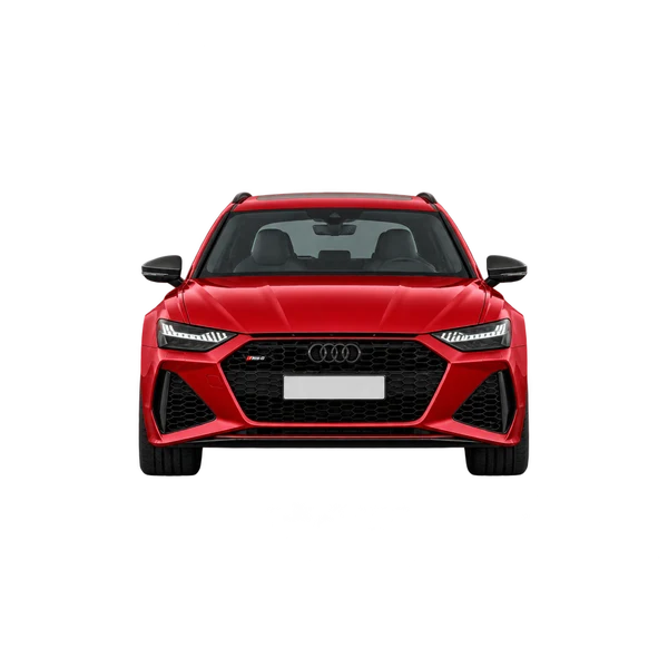 Audi RS 6 Avant 2021 rouge, vue avant