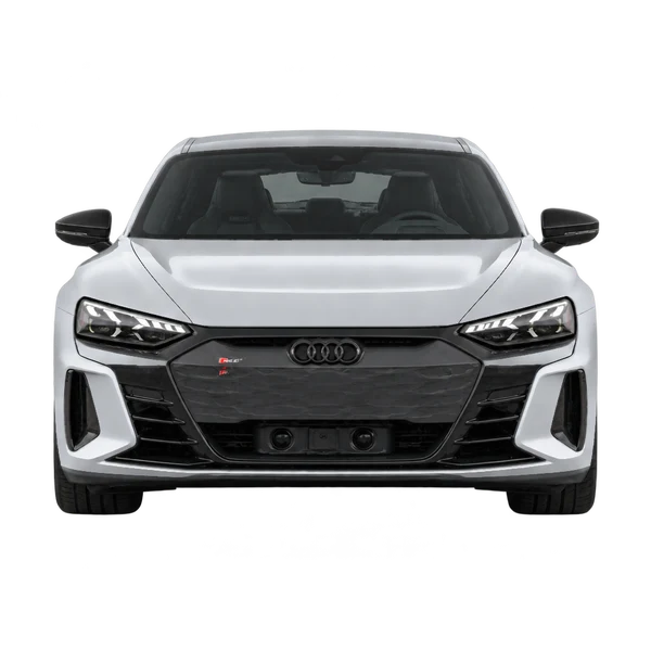 2024 Audi RS e-tron GT in Silber, Ansicht: Front