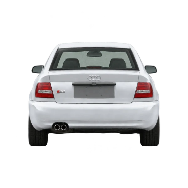 Audi S4 2000 argent, vue arrière