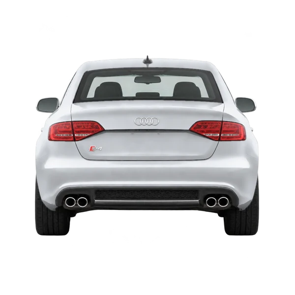 Audi S4 2015 argent, vue arrière
