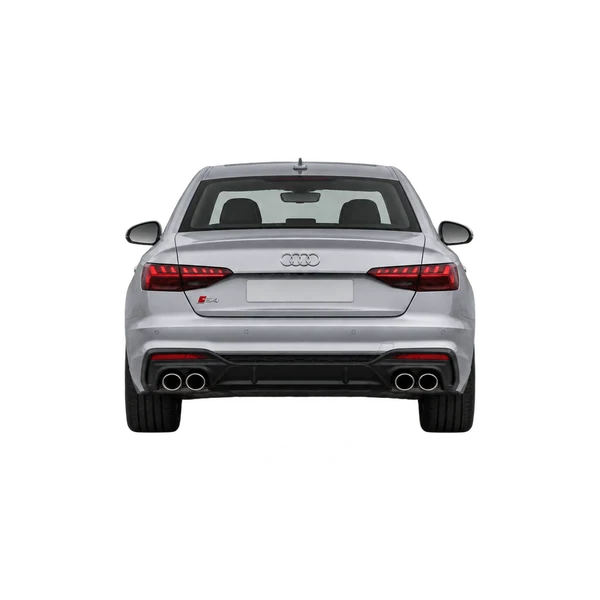 Audi S4 2026 argent, vue arrière