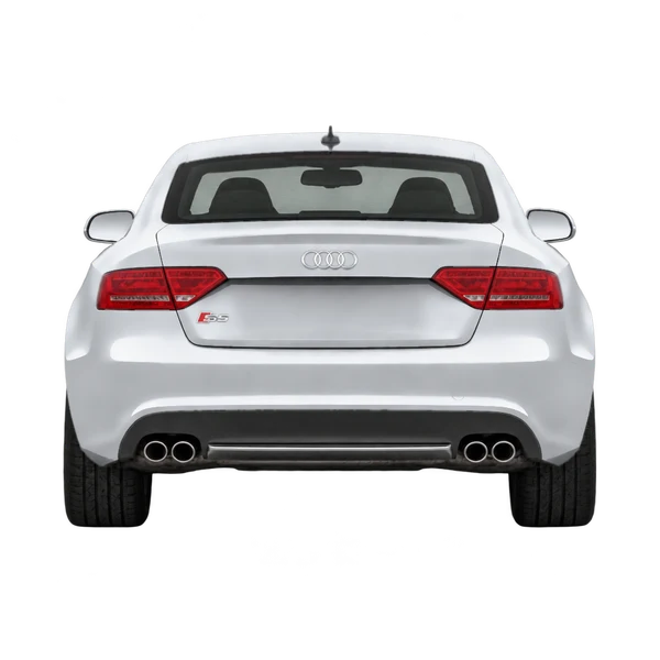 シルバーの2012 Audi S5（リアビュー）